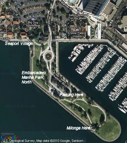 google view of embarcadero marina park north